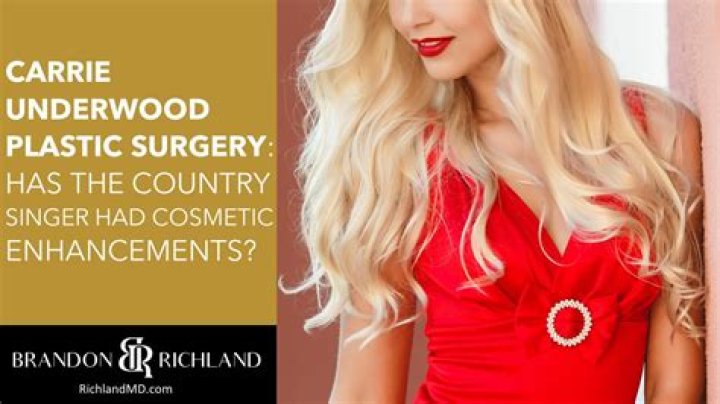 Carrie Underwood Plastic Surgery: Unveiling the Truth Behind the Transformation