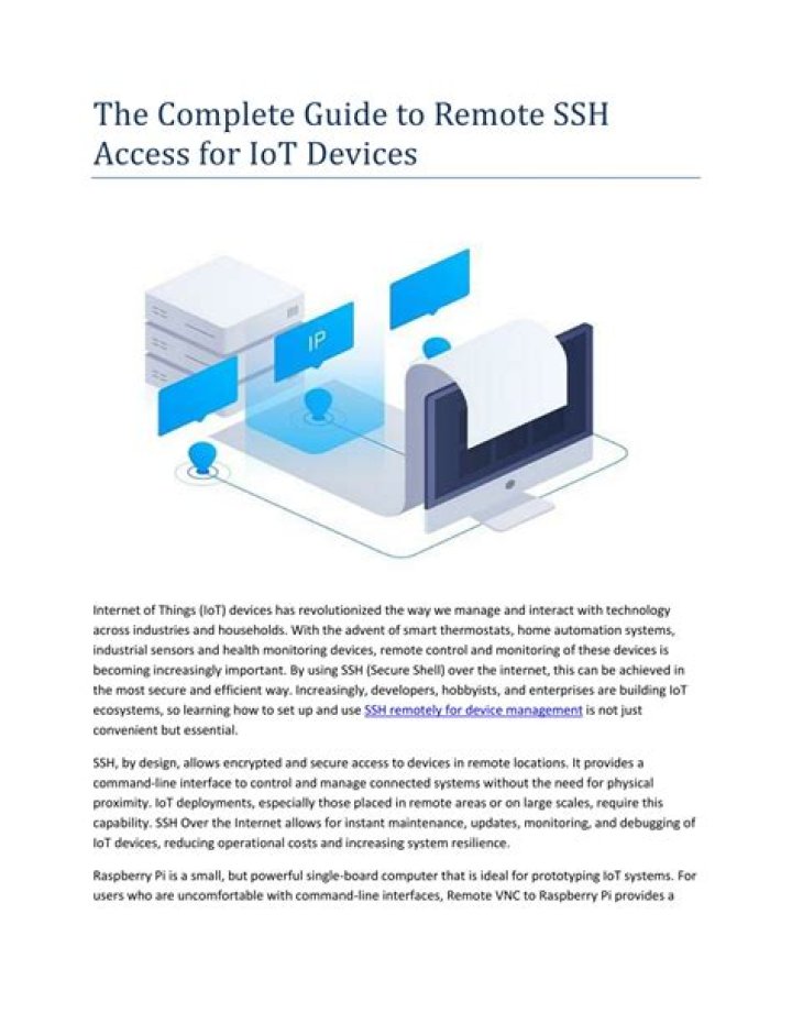 RemoteIoT Platform SSH Download: The Ultimate Guide for Secure and Efficient Remote Access