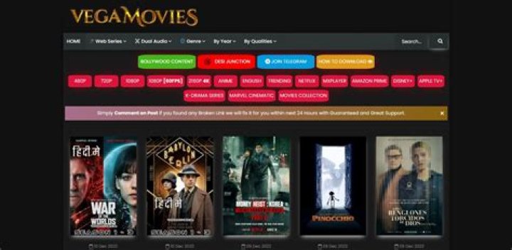 Vegamovies: A Comprehensive Guide to Streaming Movies Online